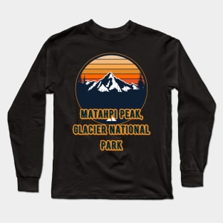 Matahpi Peak, Glacier National Park Long Sleeve T-Shirt